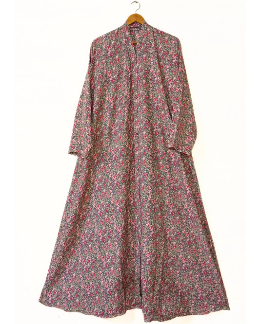 Rosewood Front Open Abaya