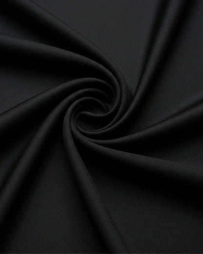 Silk Hijab- Black