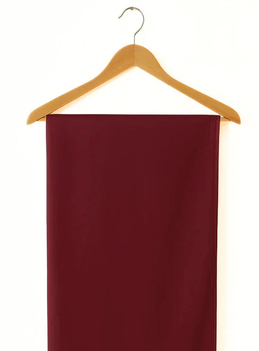 Georgette Chiffon Maroon Hijab