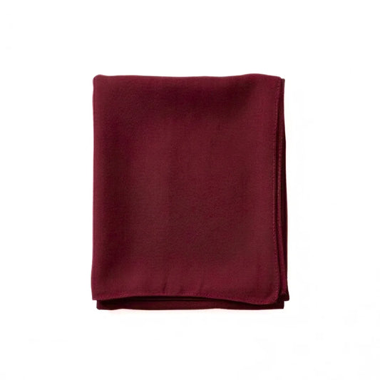 Georgette Chiffon Maroon Hijab