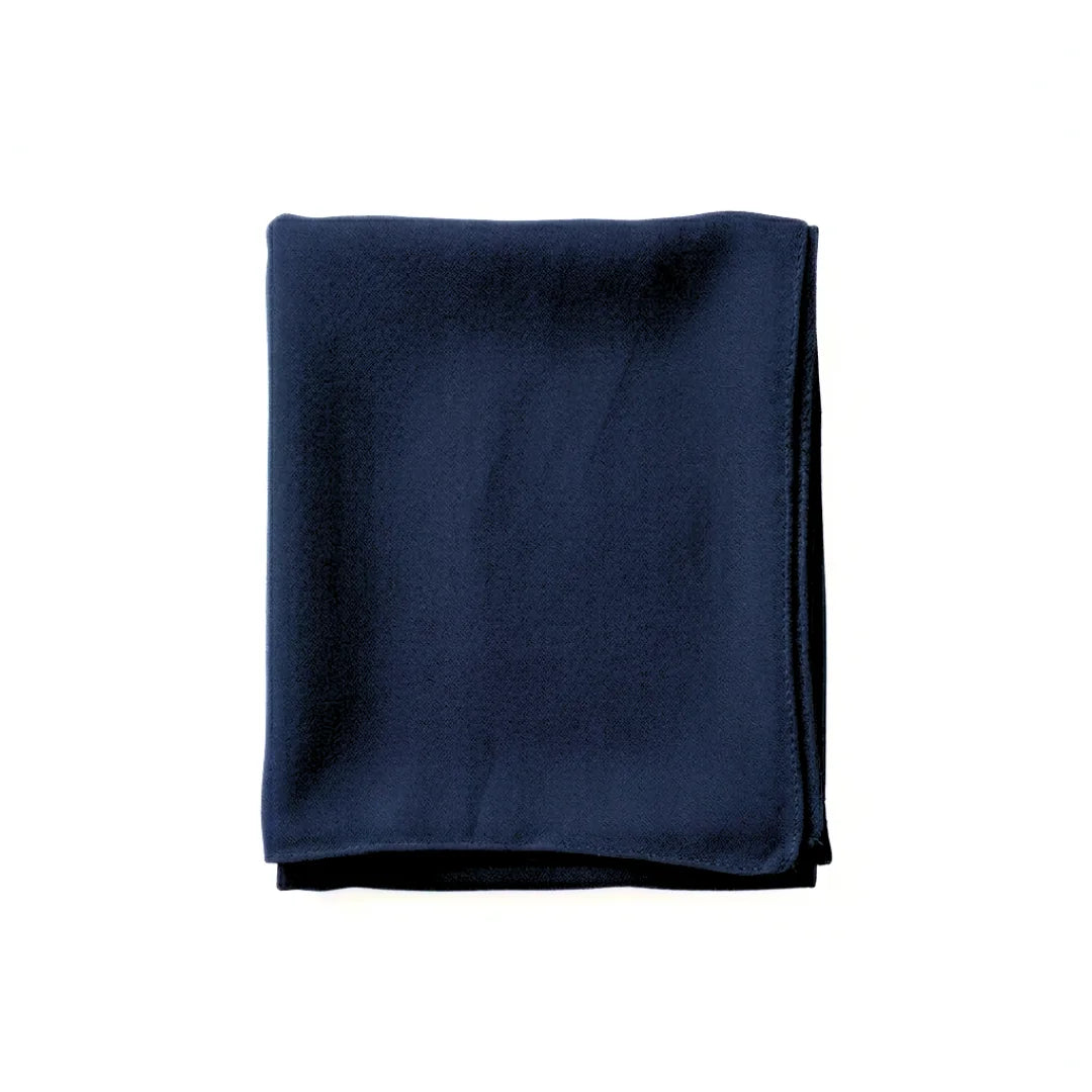 Georgette Chiffon Dark Blue Hijab